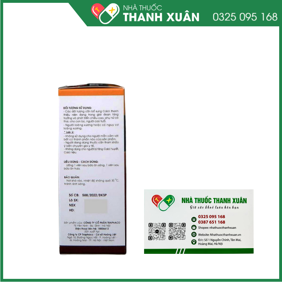 SeaCan K2 bổ sung Calci tự nhiên